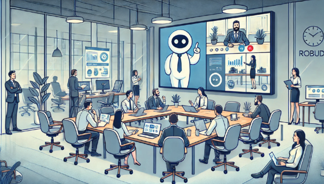 Grafik potentieller Büroalltag